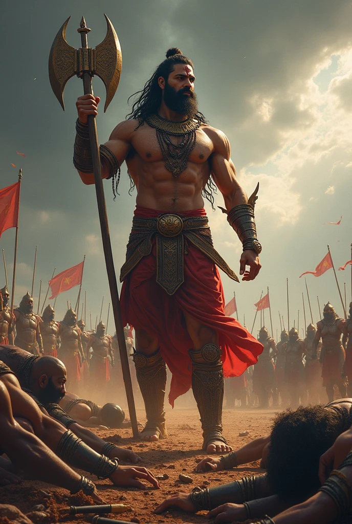 Lord Parshuram a man massacred all the Kshatriyas