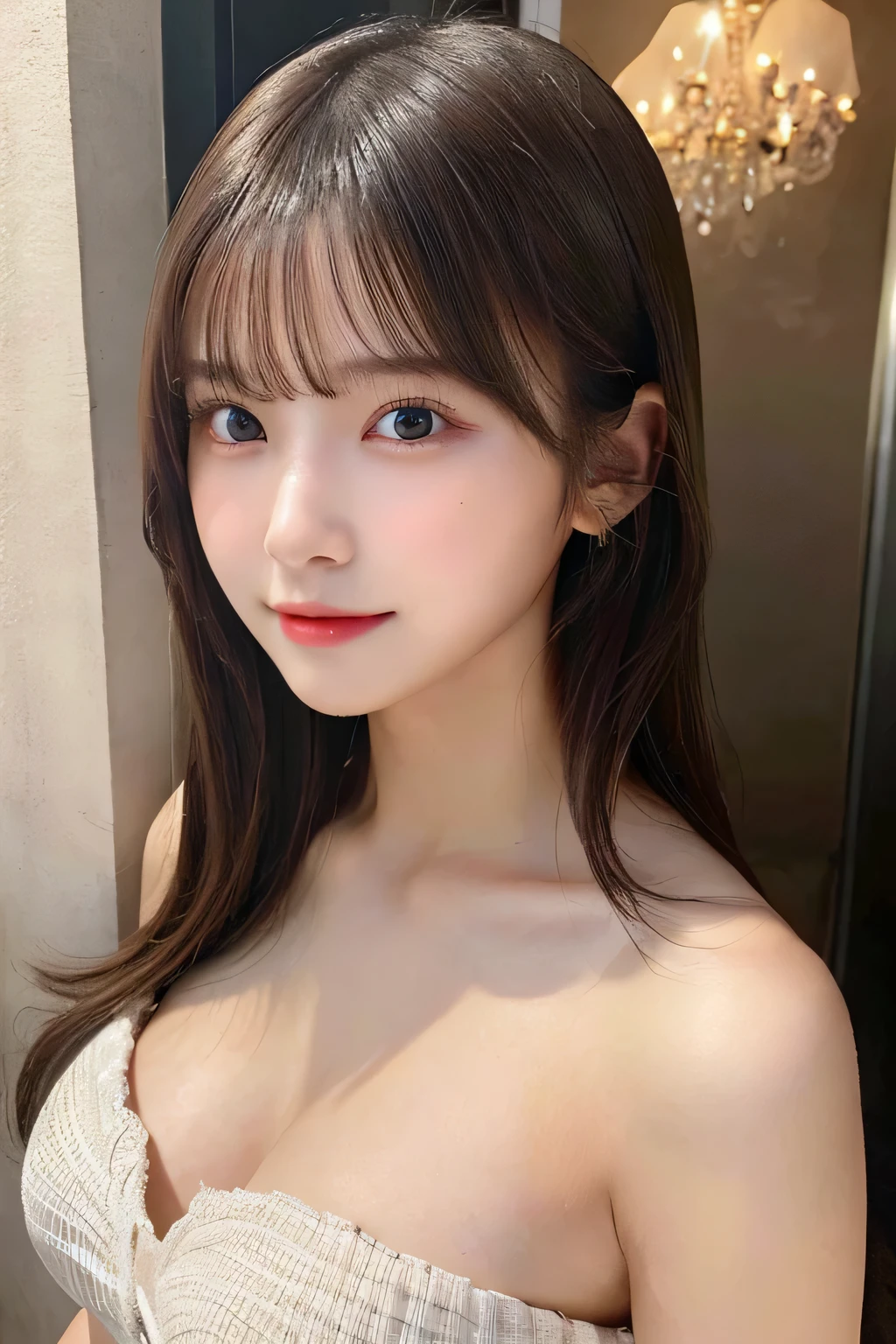 ((Highest quality)), ((masterpiece)), (detailed), One person, sexy,Large Breasts, 18-year-old, Idol face, High resolution, High-resolution model, Textured skin, Ultra high definition, Cute face, baby face, Super Slim Body,