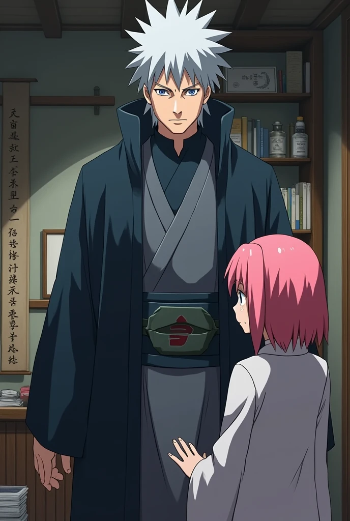 Raikage invades Haruno Sakura&#39;s room