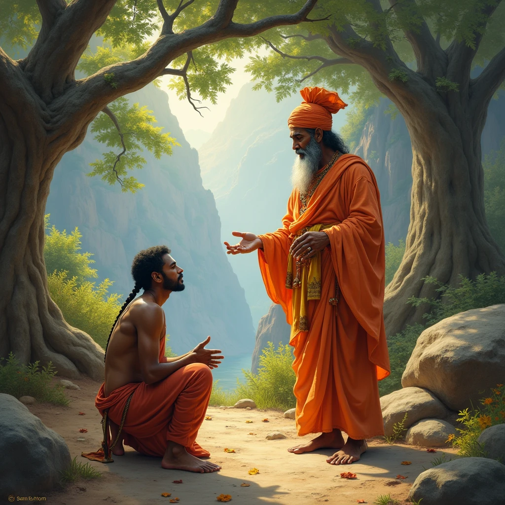 When a asked about the path of repentance, Lord Gorakhnath ji saint ordered him to perform rigorous penance for many years.