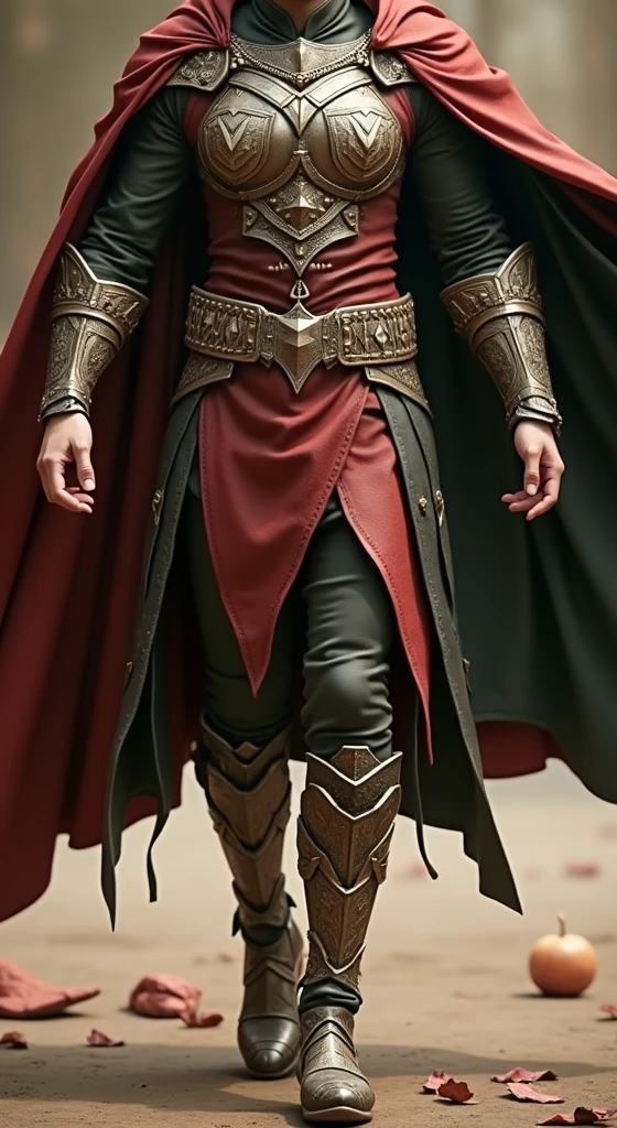 Generate costume parts separately chest, belt, sleeves