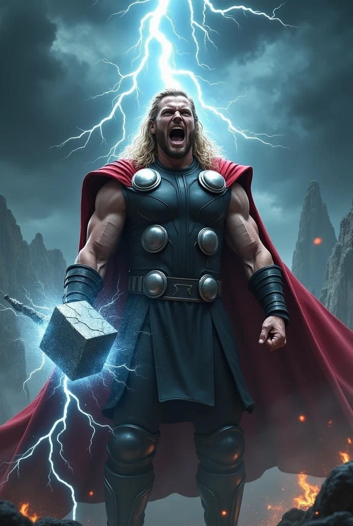 Badass thor in anger