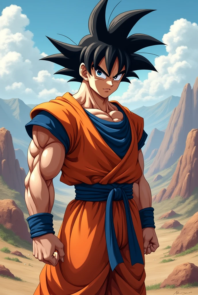 realistic goku