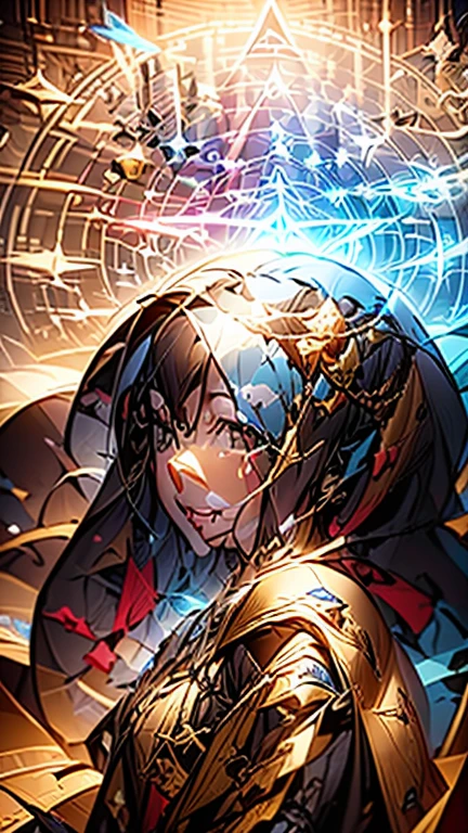 (((masterpiece))), (((Highest quality))), ((Very detailed)), (Highly detailed CG illustrations), ((Very delicate and beautiful)),(From the side),Cinematic Light,The moment when a girl climbs into the cockpit、Long black hair、Japanese、In the cockpit,Starry Sky, Big Clouds,colored glaze,Golden Universe,Space Station、Preparing for takeoff、Spacesuit、Aiming for Andromeda、Toa Heavy Industries decals、Lonely smile,A cable connects the body to a small spacecraft、Close the hatch,Complex Instrumentation