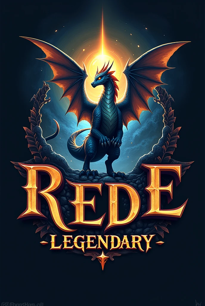 logo for game named REDE LENDARY