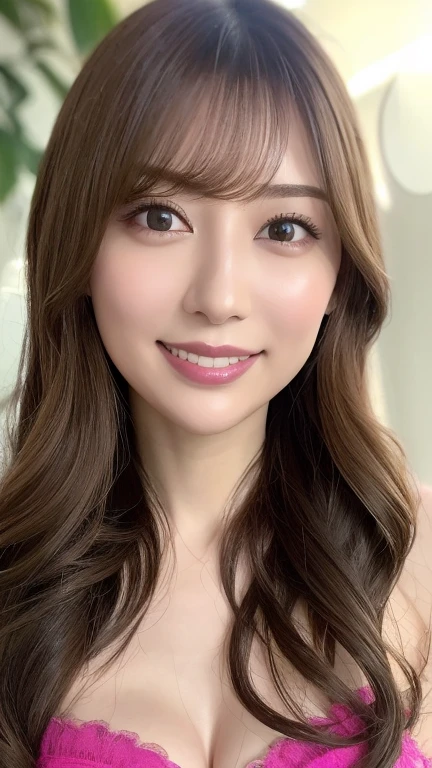 (Highest quality、8k、Award-winning works、Ultra-high resolution)、One beautiful woman、Clothes that make you feel summer, Burstingly , Slim and toned waist, Soft big ass, Smile the audience:1.2),(blonde:1.1)、Bright color contacts、Perfect Makeup、Bright and shiny lipstick、(Very heavy makeup:1.2)、Beautiful bright eyeshadow、Heavy makeup around the eyes、very long wavy hair、(Romantic affection:1.1)、The best smile he had when he saw me、(Strongly blurred vibrant everlasting summer background:1.1)、(Strongly bd background:1.1)、Accurate anatomy、Ultra HD Hair、(Ultra-high resolutionの完璧な美しい歯:1.1)、Ultra-high definition beauty face、Ultra HD Hair、Ultra HD Shining Eyes、輝くUltra-high resolutionの美肌、Ultra-high resolutionの艶やかな唇