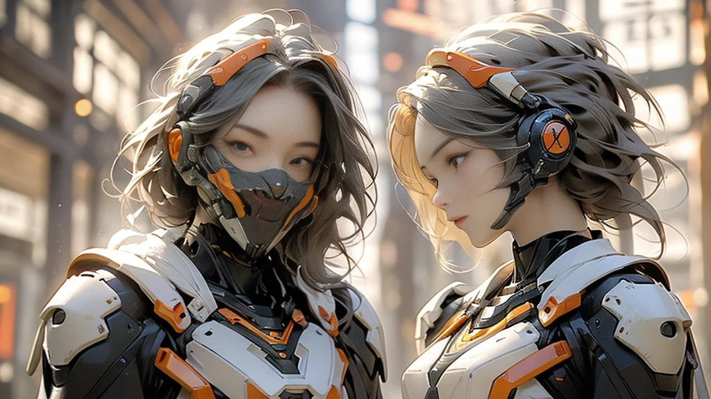 (masterpiece), (best quality), high resolution, 4K, girl, perfectbody, exoskeleton, mecha armor, mechagirl001, anchemixmecha, super detailed armor, red armor, head gear