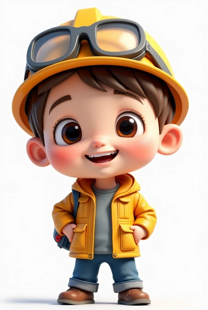 make a professions characters with transparent image , a engineer , cutee and beautiful and handsome character , white-skin character cartoon