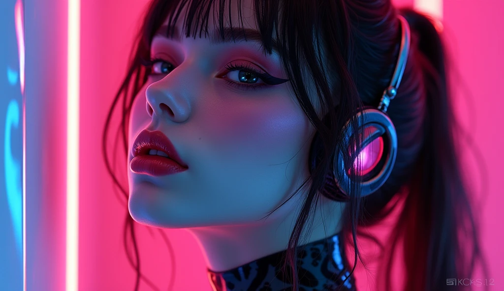(masterpiece:1.2),(Highest quality),(Super detailed),(Ultra-high resolution),(Best illustrations),8k,wallpaper,Beautiful female cyborg,whole body,psychedelic,Vector art,Layered textures,progressive,pop,sf,cyber punk,Super sexy:2.0 cyberpunk girl seductive pose leds light and shadow, ultra-realistic, 16K. 3D style, , Octane render, ray tracing, depth of field, super detail