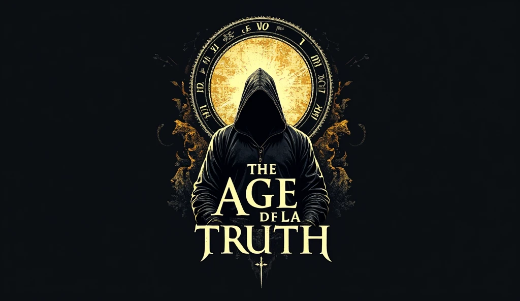 Logo, conspiracy and stories channel called The Age of Truth in Spanish