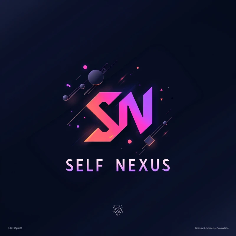 Make yt logos using your own creativity for name "self nexus"
