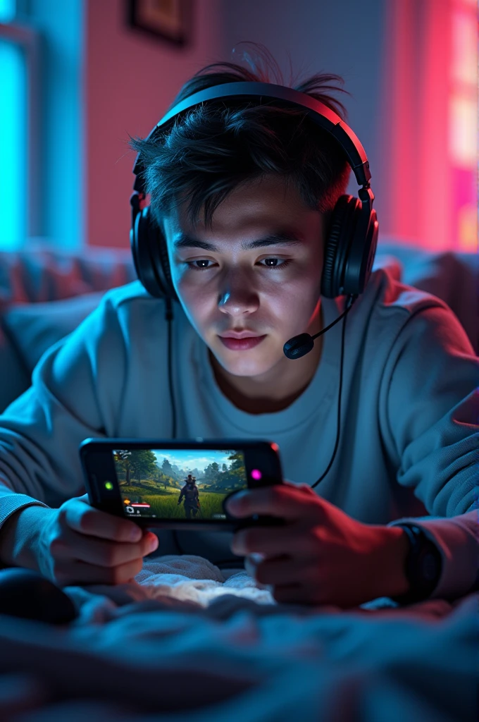 One man playing bgmi in mobile and he kill 20 in BGMI