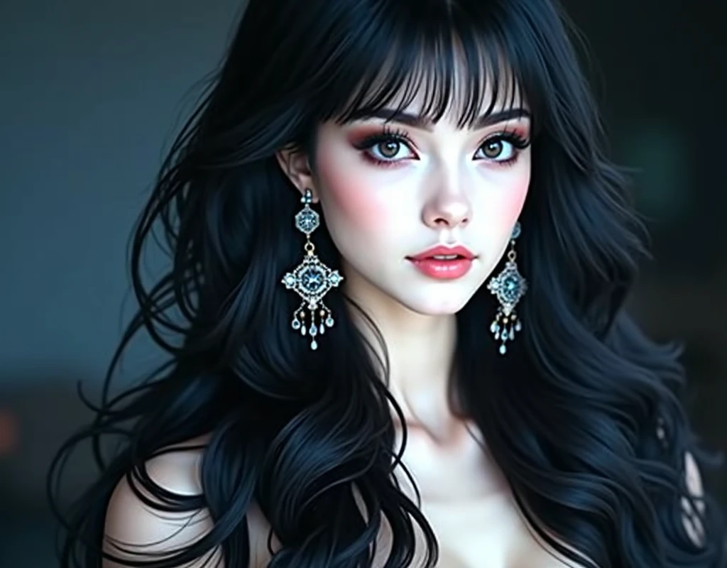 A nude female figure, extremely detailed, masterpiece-quality, photorealistic, 8K resolution, highly detailed anatomy, intricate skin texture, high-quality lighting, elegant pose, soft and sensual, cinematic framing, dramatic atmosphere, warm color palette