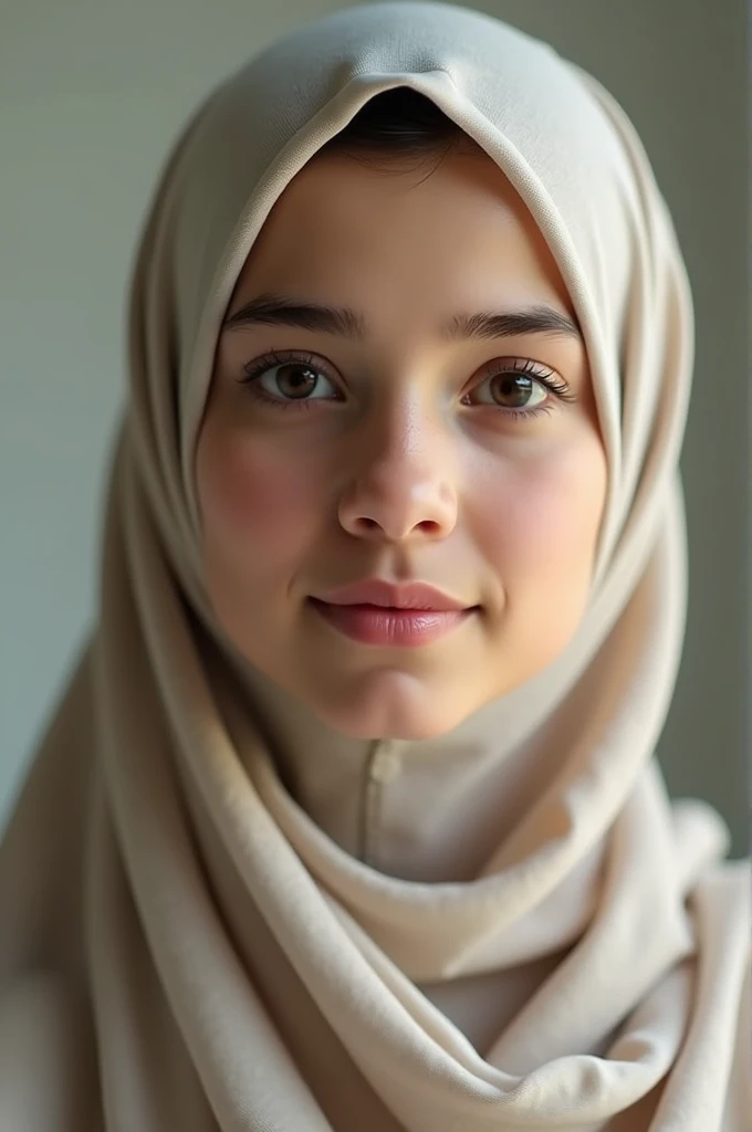 A beautiful student with hijab