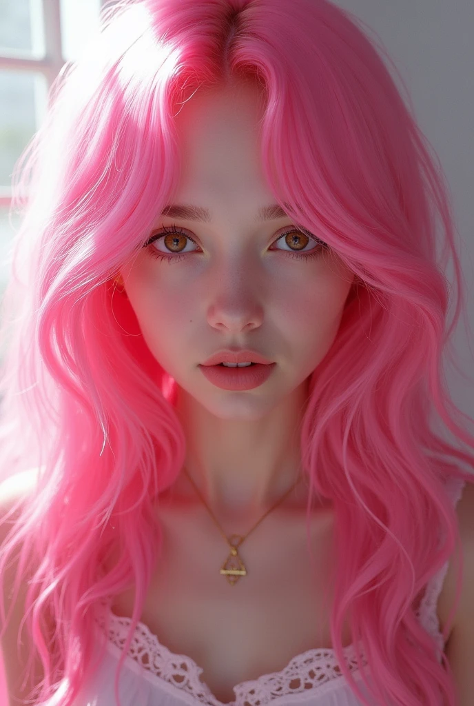 pink hair