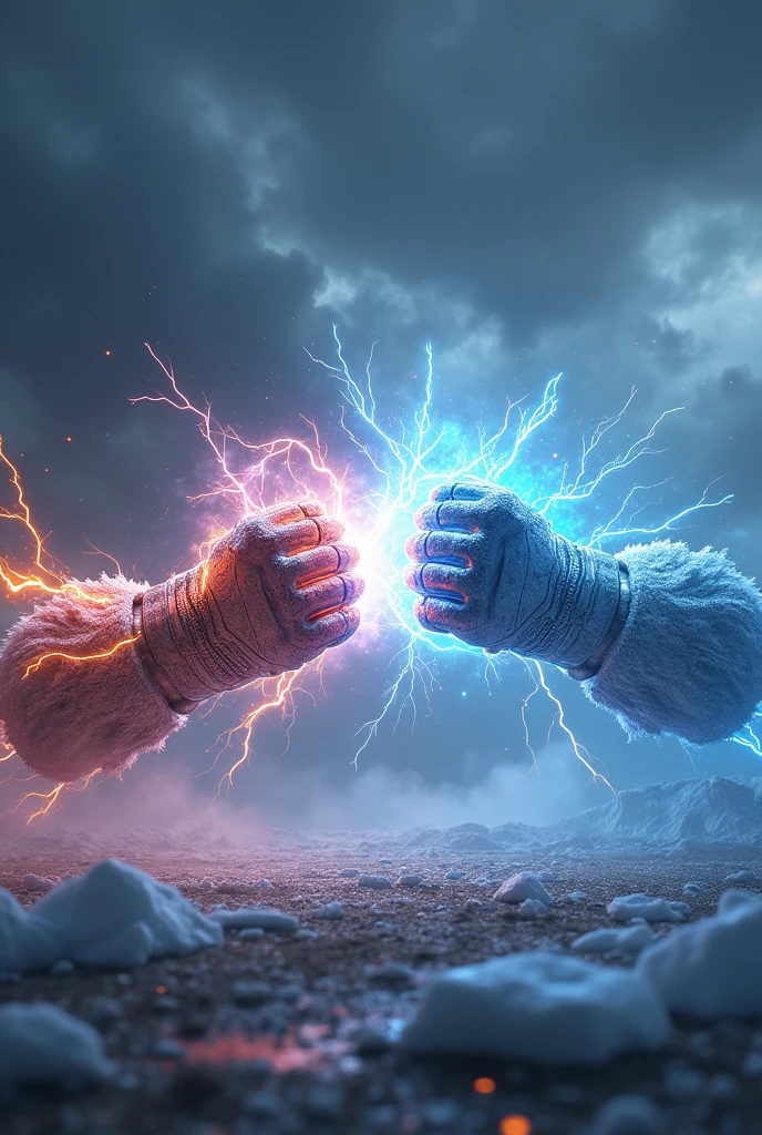 Gauntlet with Electric element versus Gauntlet with Glacier Element
