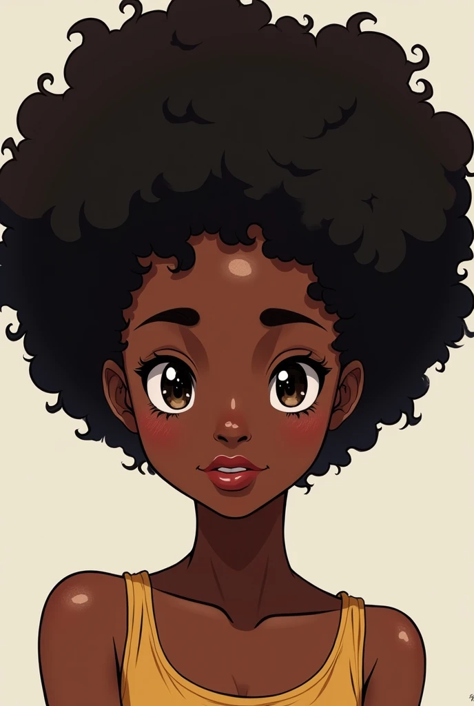 Anime black girl