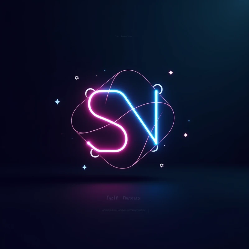 Make yt logos using your own creativity for name "self nexus"