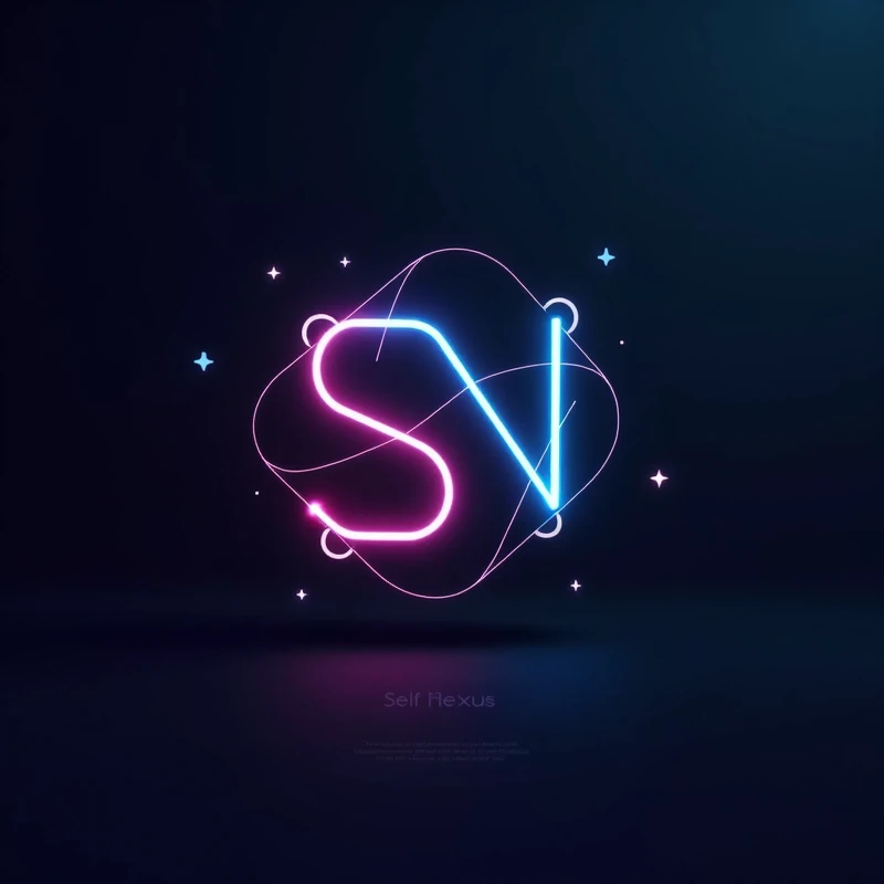 Make yt logos using your own creativity for name "self nexus"