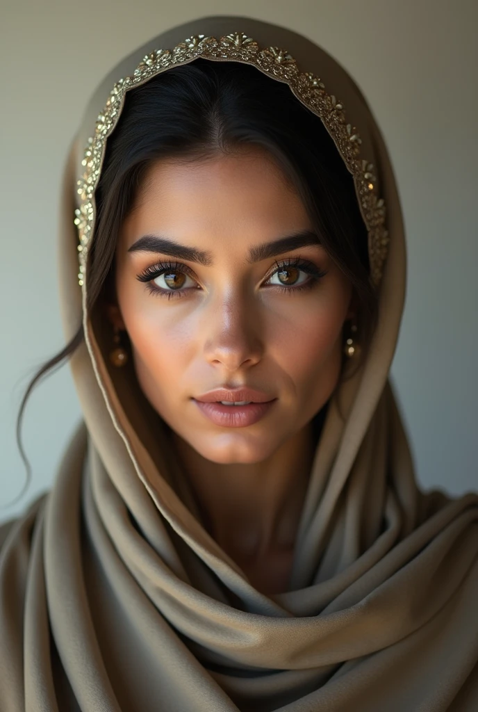Pretty Arab woman, posing