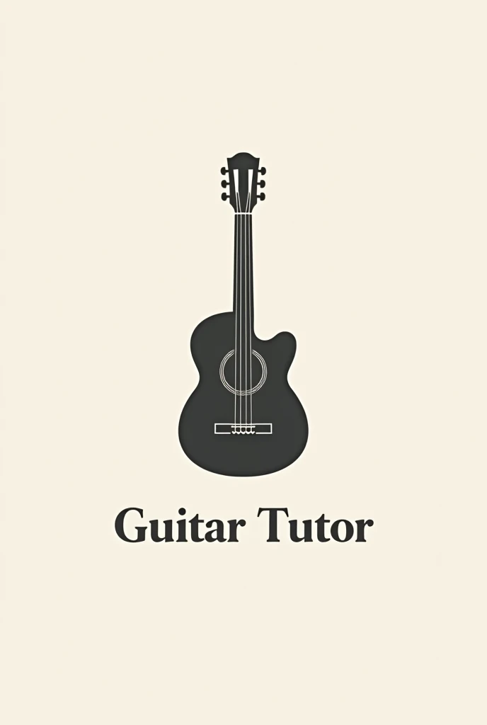 Cteate a logo "Guitar Tutor"