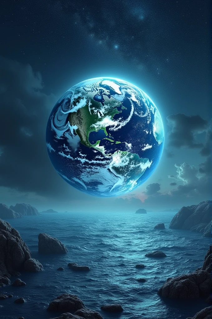 Origin of water on the planet