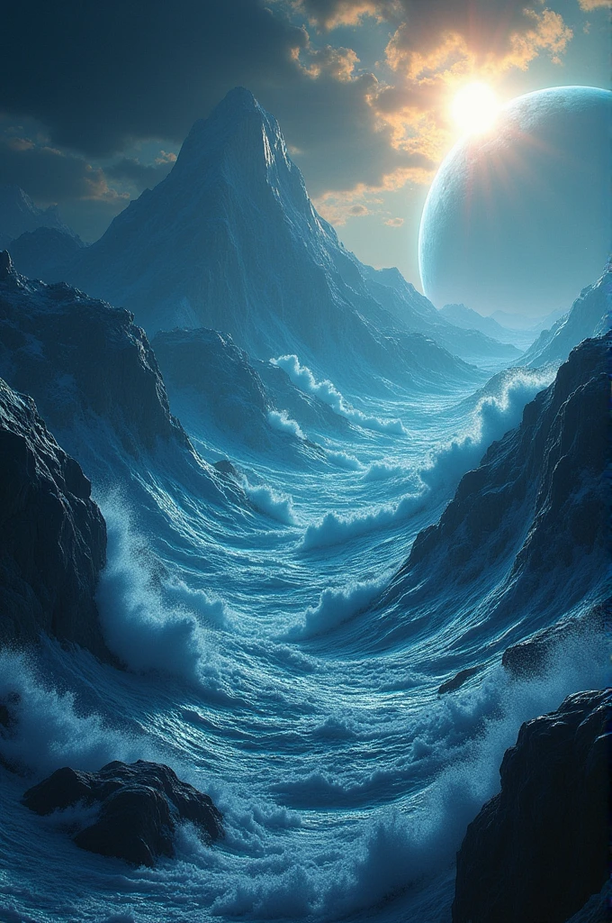 What is the origin of water on the planet? ?