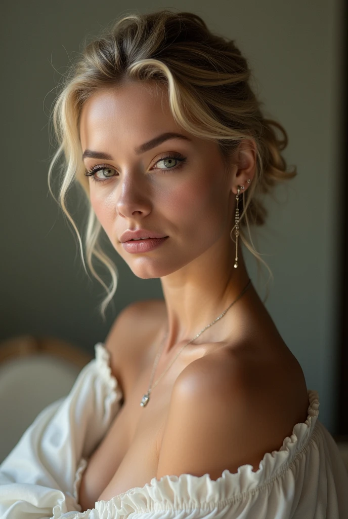 Beautiful German woman , posing 