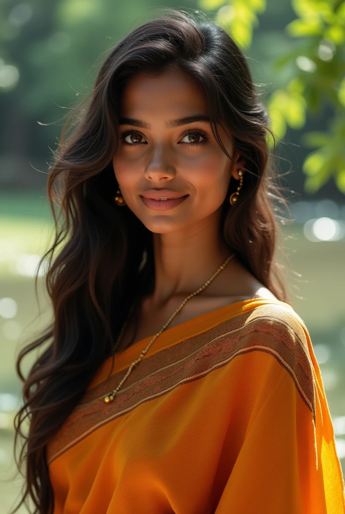 Kerala girl with saree and showing boobs