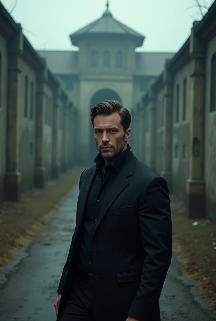 A beautiful man go to prisoner 