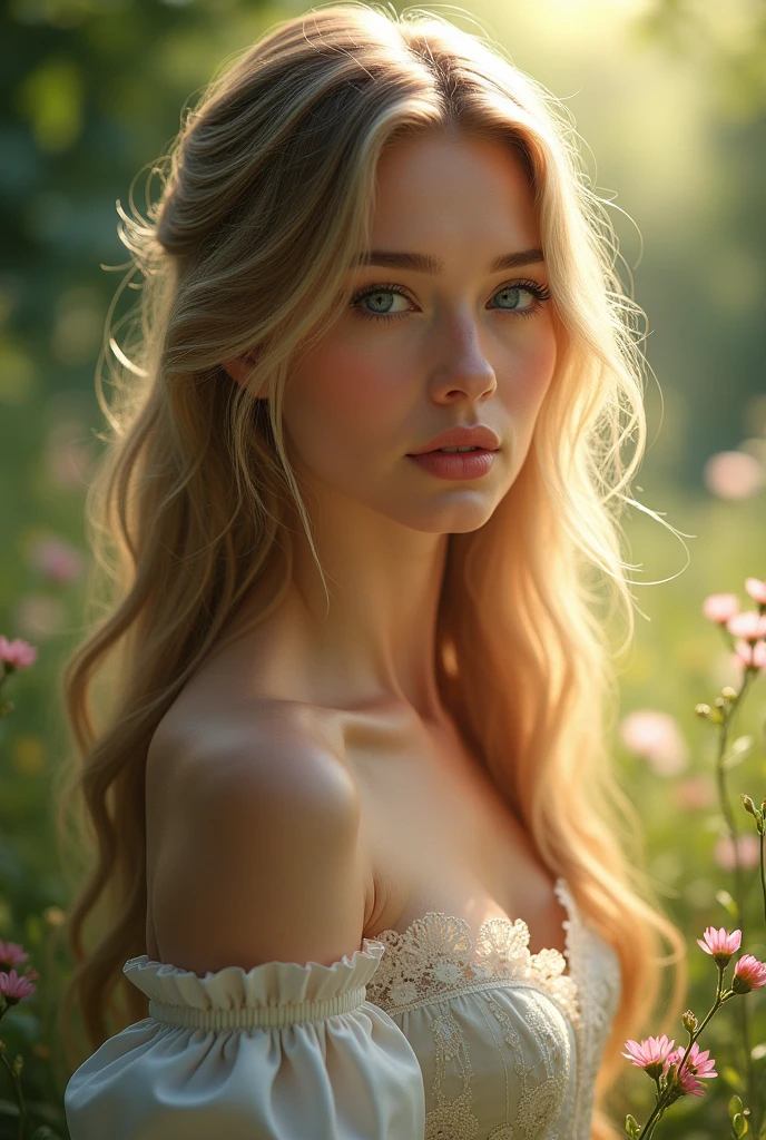 Beautiful German woman