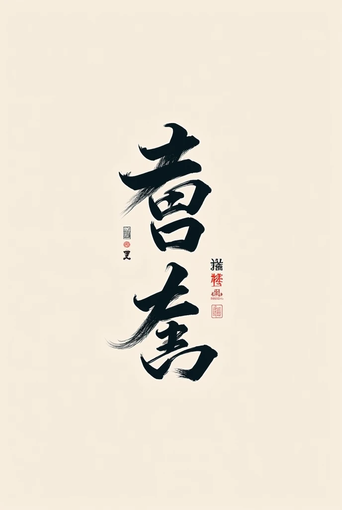 Create a beautiful and elegant font specifically for the characters '善ノア'. The font should combine traditional Japanese aesthetics with a modern and refined style. The design should be clean and sophisticated, suitable for high-end branding or luxury packaging. The characters should appear balanced and harmonious, with a touch of uniqueness that sets them apart.