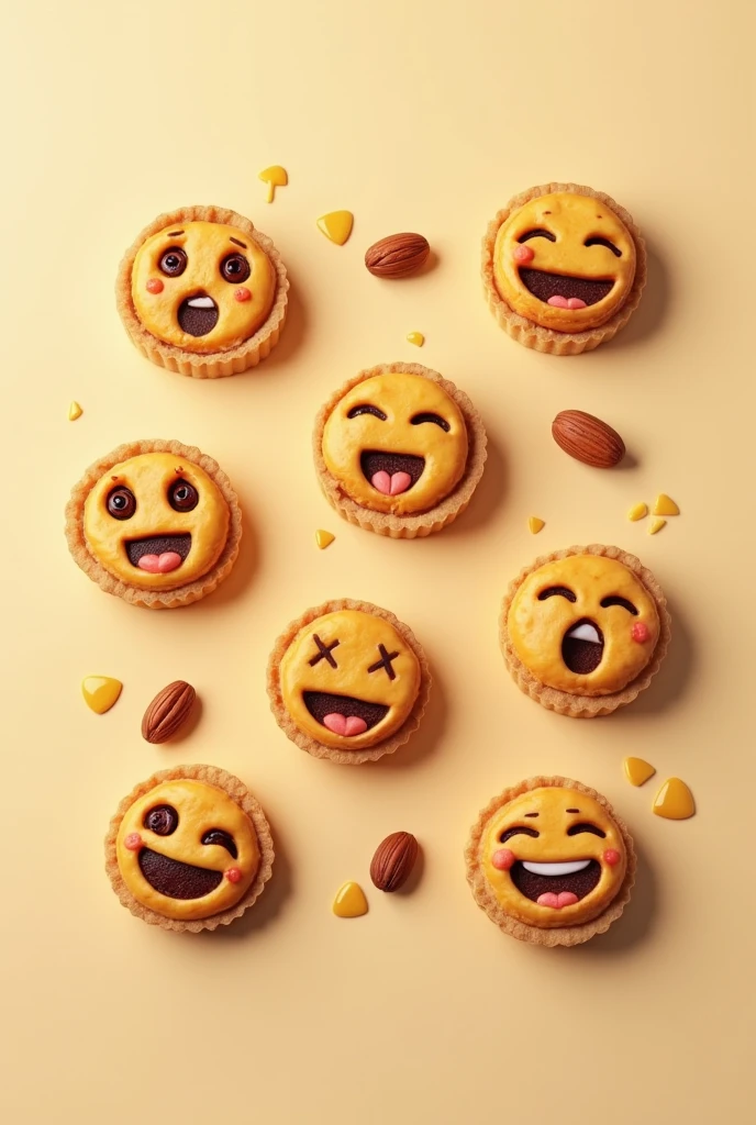 Je voudrais des emoticone twitch en forme de part de tartes aux amandes