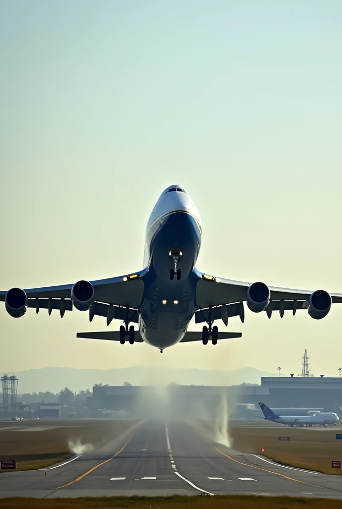 747 landing