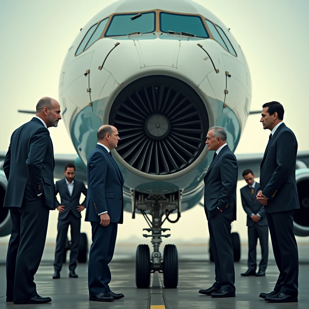 The plane authority showed the plane one by one to all the big engineers of the country but no one could fix the plane's engine