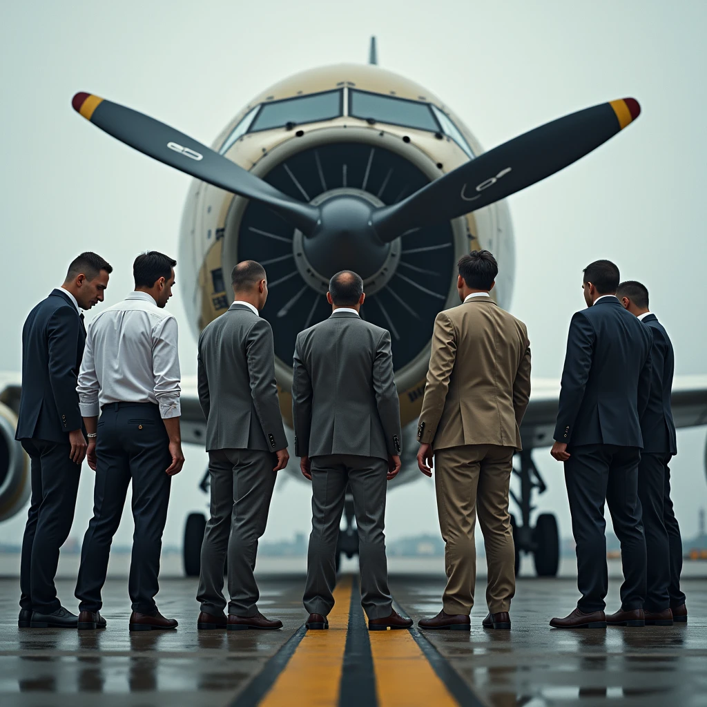 The plane authority showed the plane one by one to all the big engineers of the country but no one could fix the plane's engine