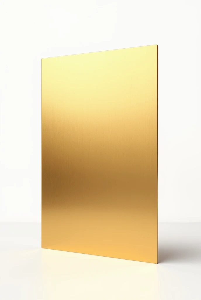 Golden color Board White background 