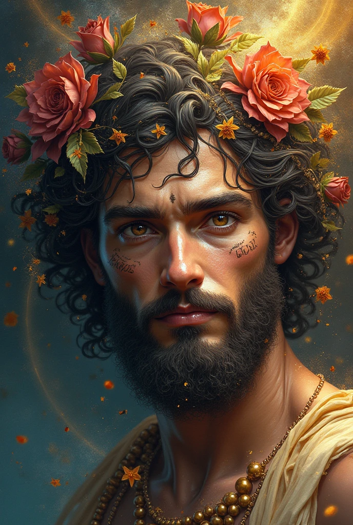 Dionysus Macaringue with eyes