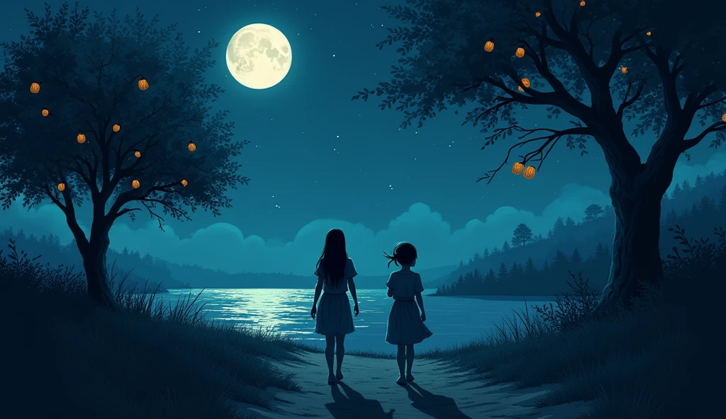 tujhey payaar karlu cover page night theme of a girl