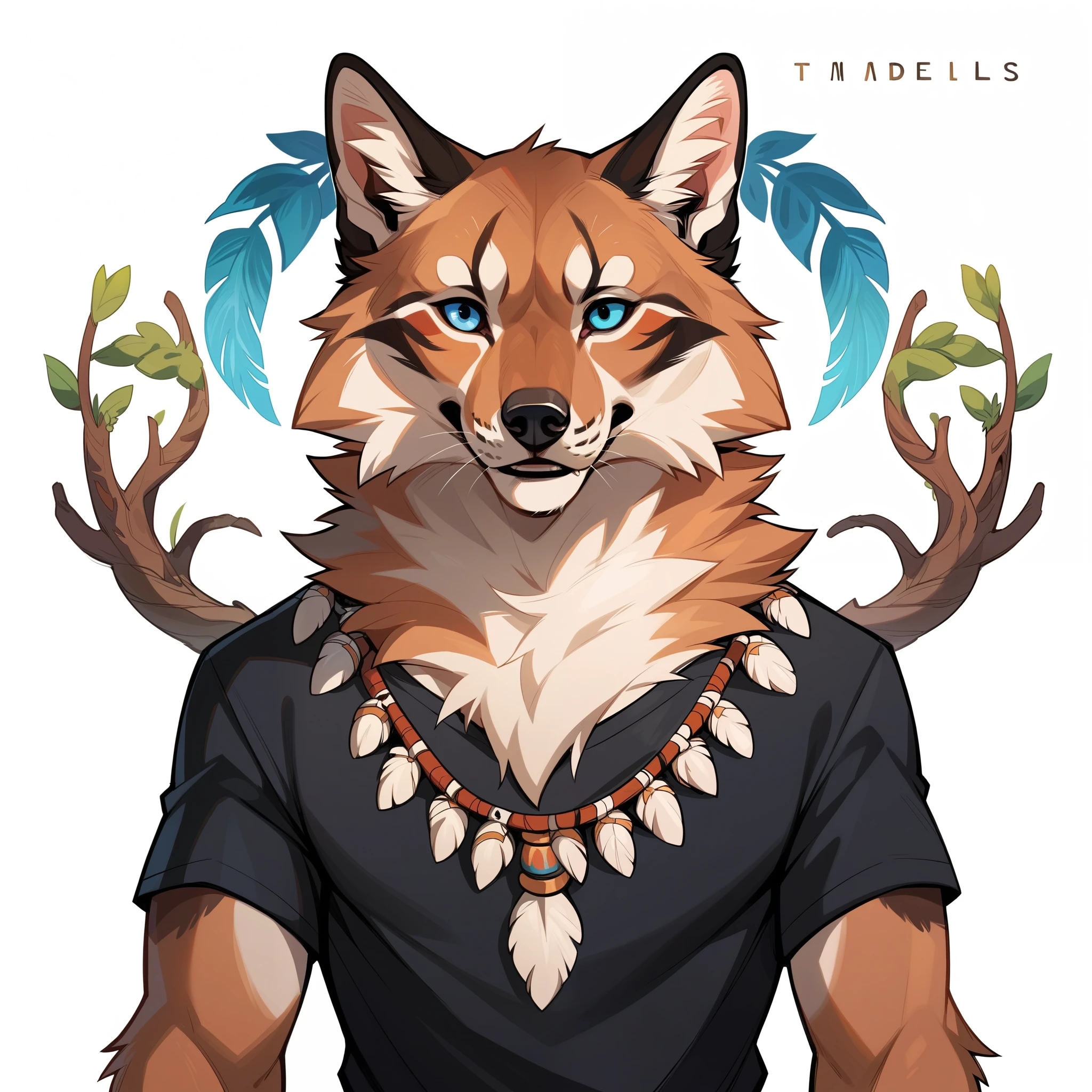 rating_safe, score_9, score_8_up, score_7_up, score_6_up, score_5_up, score_4_up, hires, source_furry, cover_page, Tribal Spirit animals, A t-shirt design inspired by tribal art and folklore, featuring intricately detailed spirit animals such as wolves, The design incorporates geometric patterns and bold linework to create a striking and powerful composition, white background,