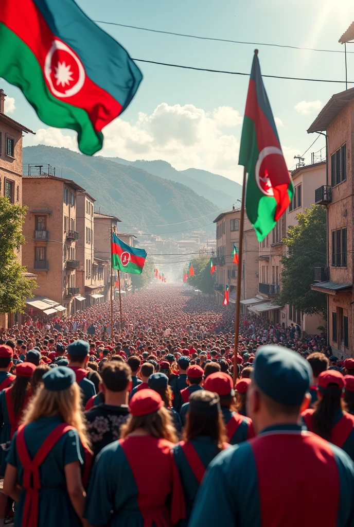 Azerbaijan Victory Day in shusha


