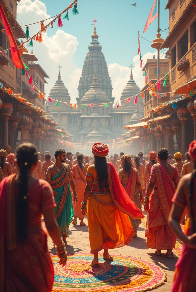 Cultural festivities of Indian
