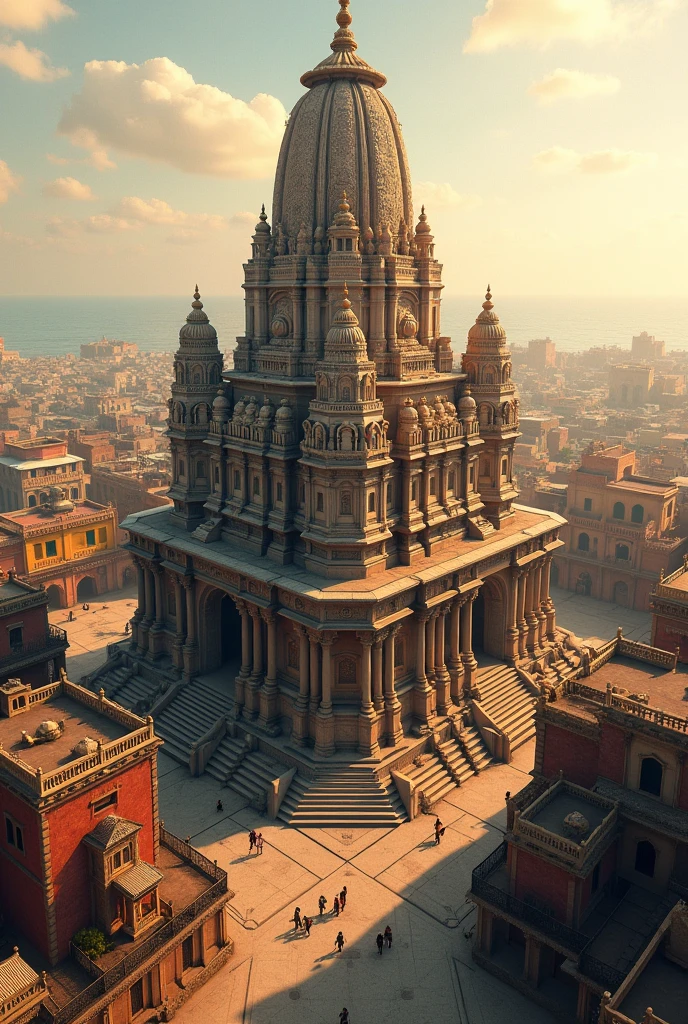Real image of dwarkadhish temple
