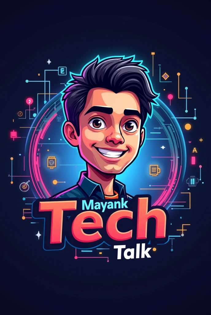 Yt logo named as Mayank Tech Talk .