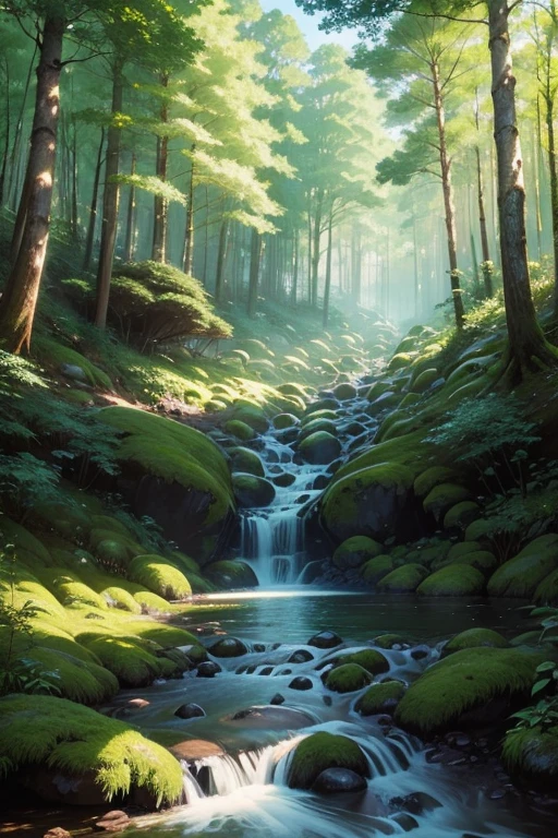 Highest quality、Lush forest