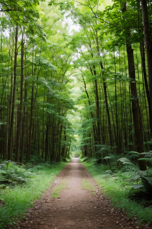 Highest quality、Lush forest