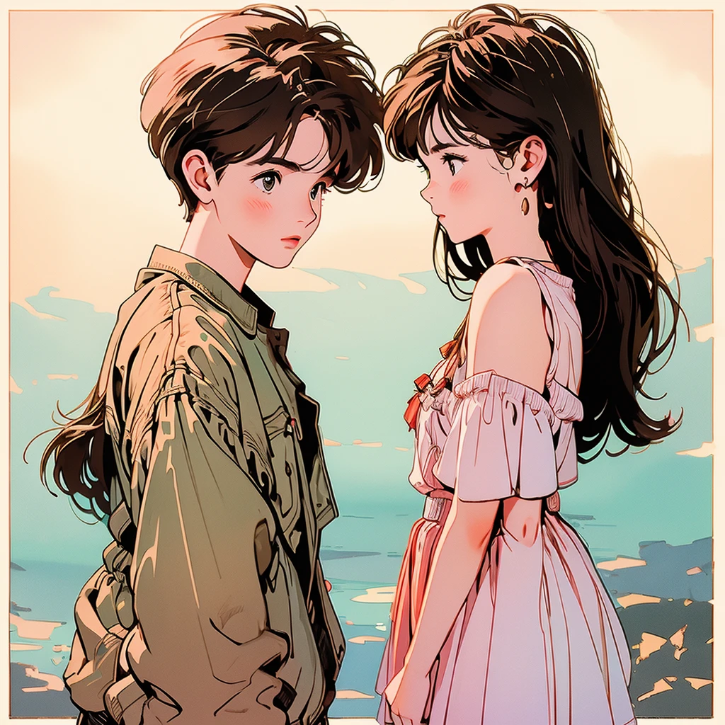 a fairy girl with short brown haair