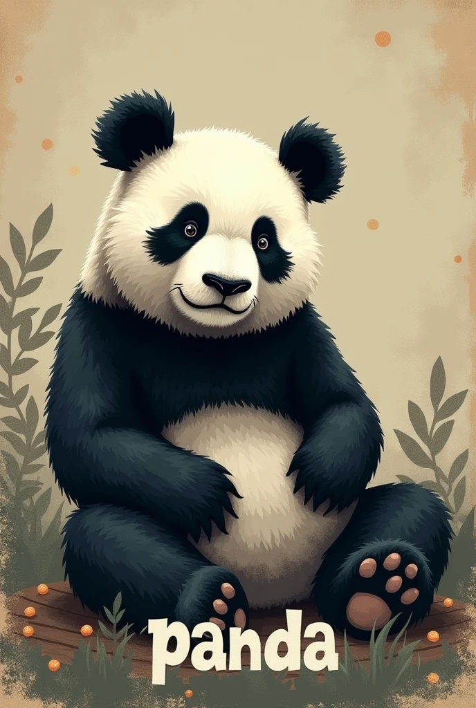 A cool Lofi music banner with Panda written on it
