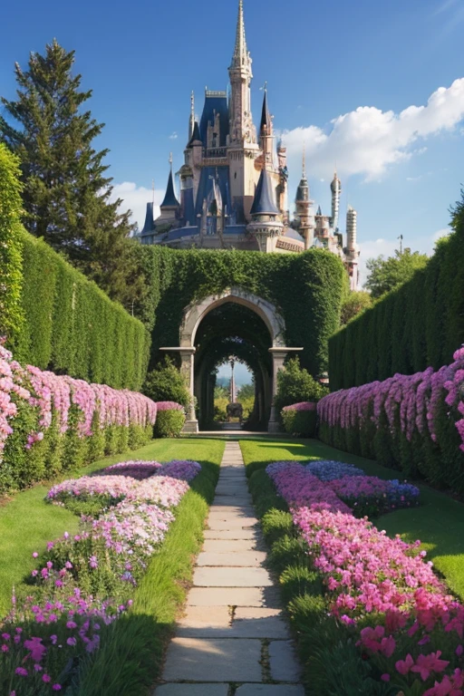 background, Fantasy, wonderful, Fantasy, garden, future, Don't draw people