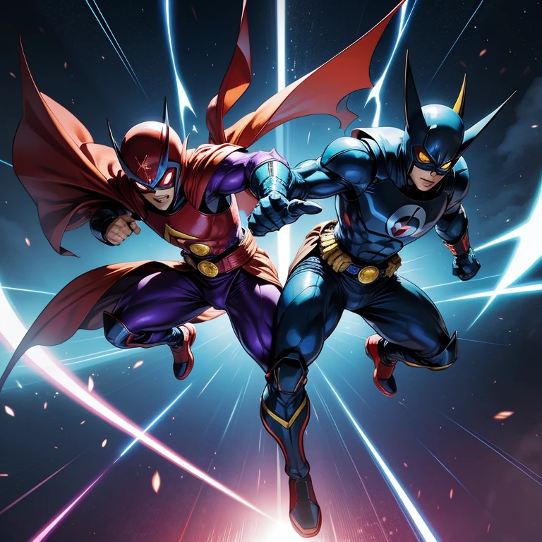 Japan Tokusatsu Hero、Zubat vs Dacca Combatants。